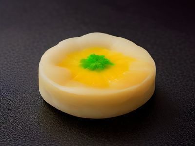 吃爪51内容运营人员在大屏幕前讨论热点选题，背景墙贴满便利贴，气氛热烈、充满创意